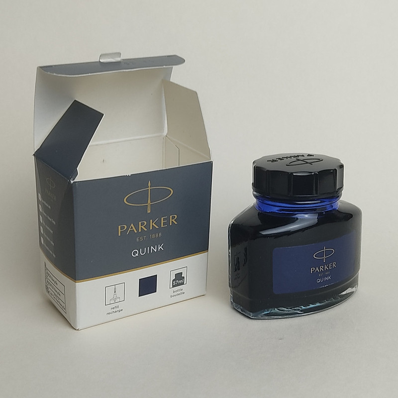 Parker Quink Azul-negra