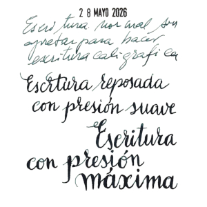 Prueba de escritura Prueba de escritura